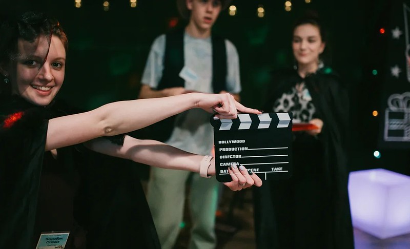 Городские огни и праздничное настроение в Сыктывкаре